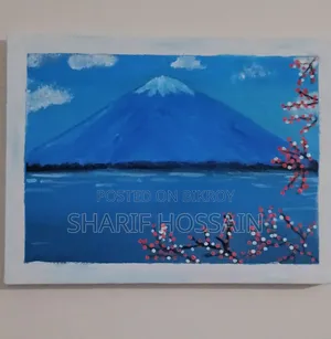 Beautiful hand-painted canvas painting for sale