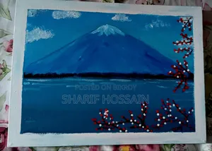 Beautiful hand-painted canvas painting for sale