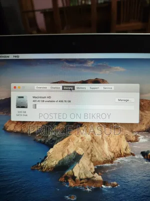 Laptop Apple MacBook 2012 4GB Intel Core I5 HDD 500GB