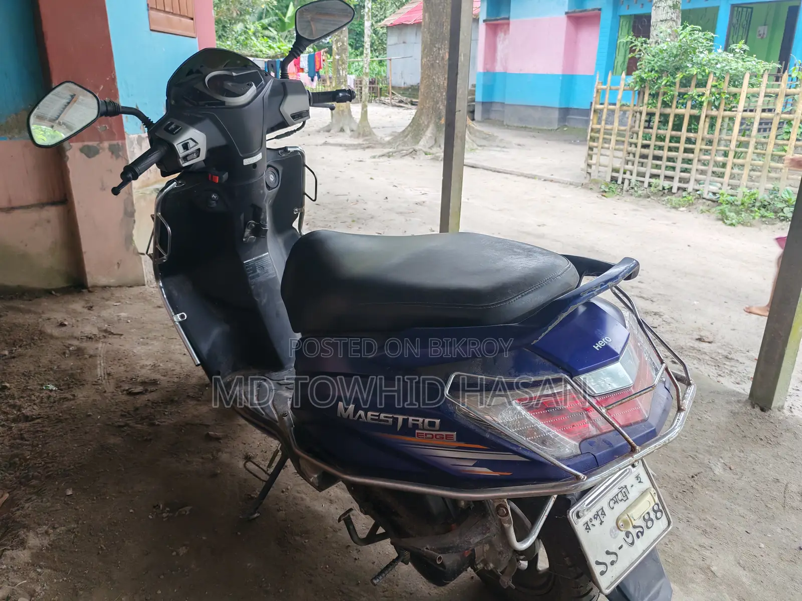 Hero Maestro Edge 110 2022 Blue