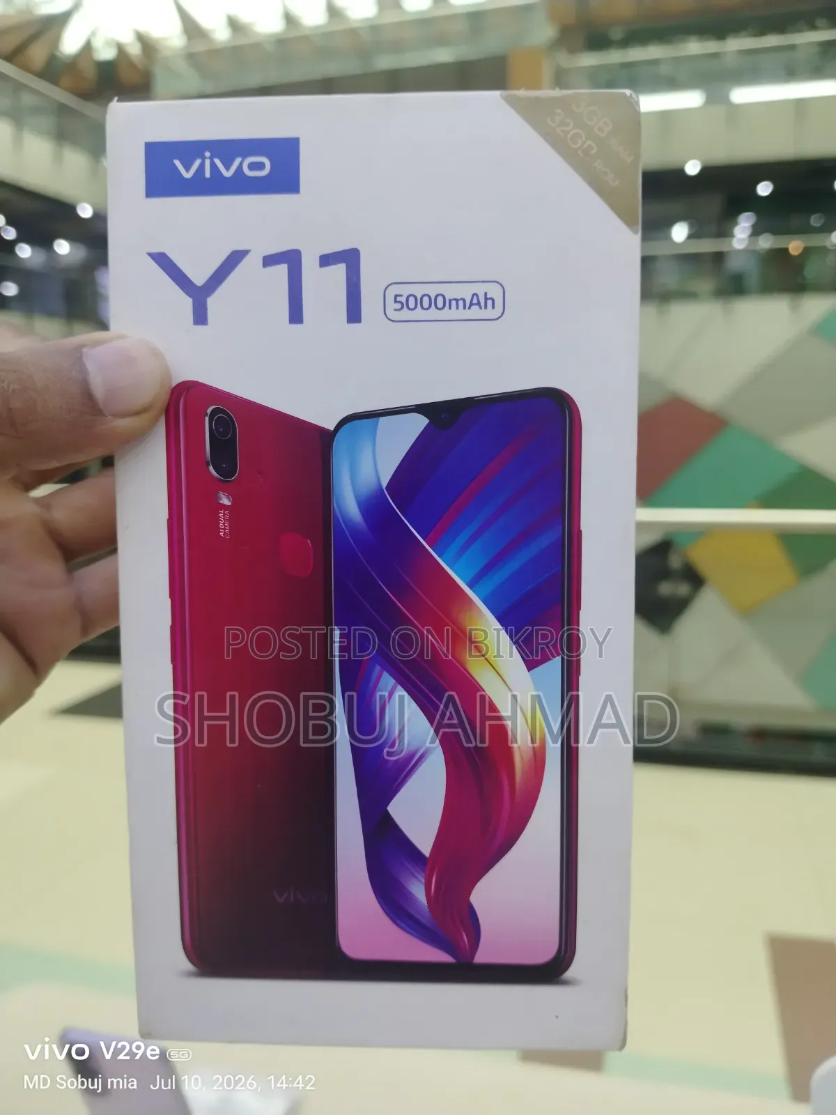 Vivo Y11 32 GB Blue