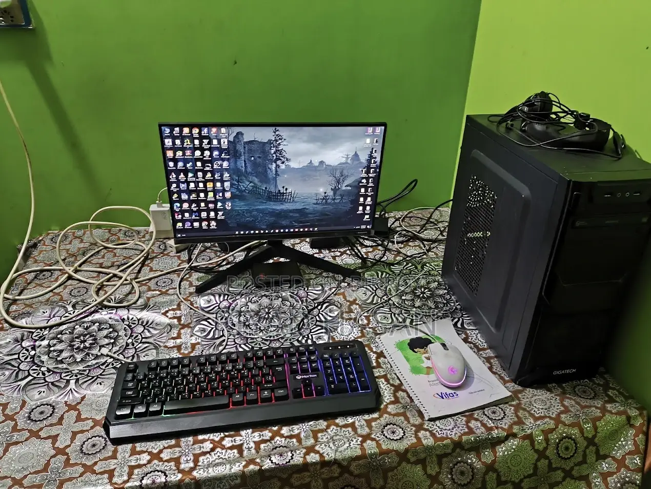 Desktop Computer 16GB AMD Ryzen 5 HDD+SSD 1TB