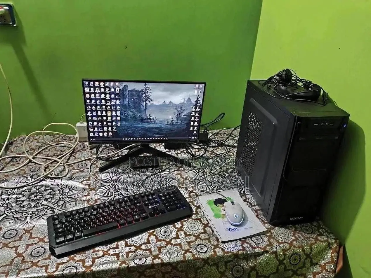 Desktop Computer 16GB AMD Ryzen 5 HDD+SSD 1TB