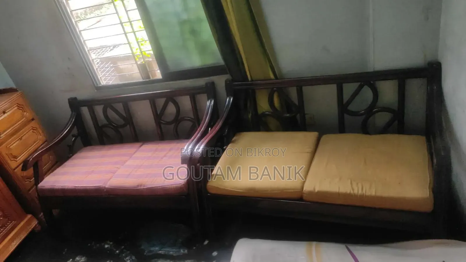 Teak Wood Sofa
