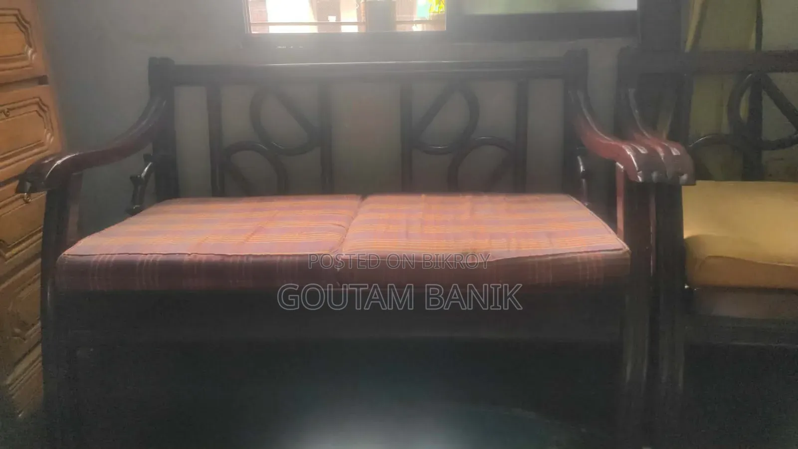Teak Wood Sofa