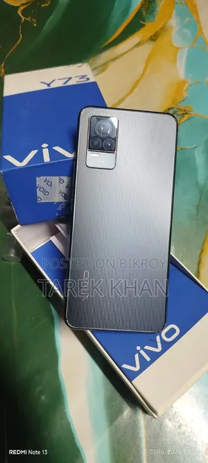 ভিভো ওয়াই৭৩ ৬৪ জিবি ব্ল্যাক