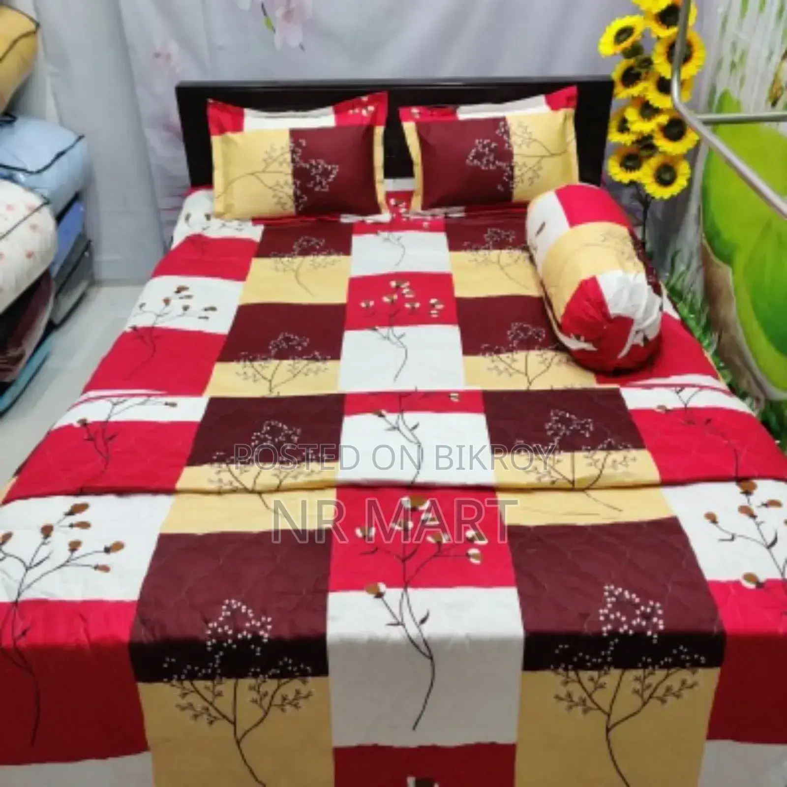 Luxury 5-Piece Cotton AC Kantha Combo Set