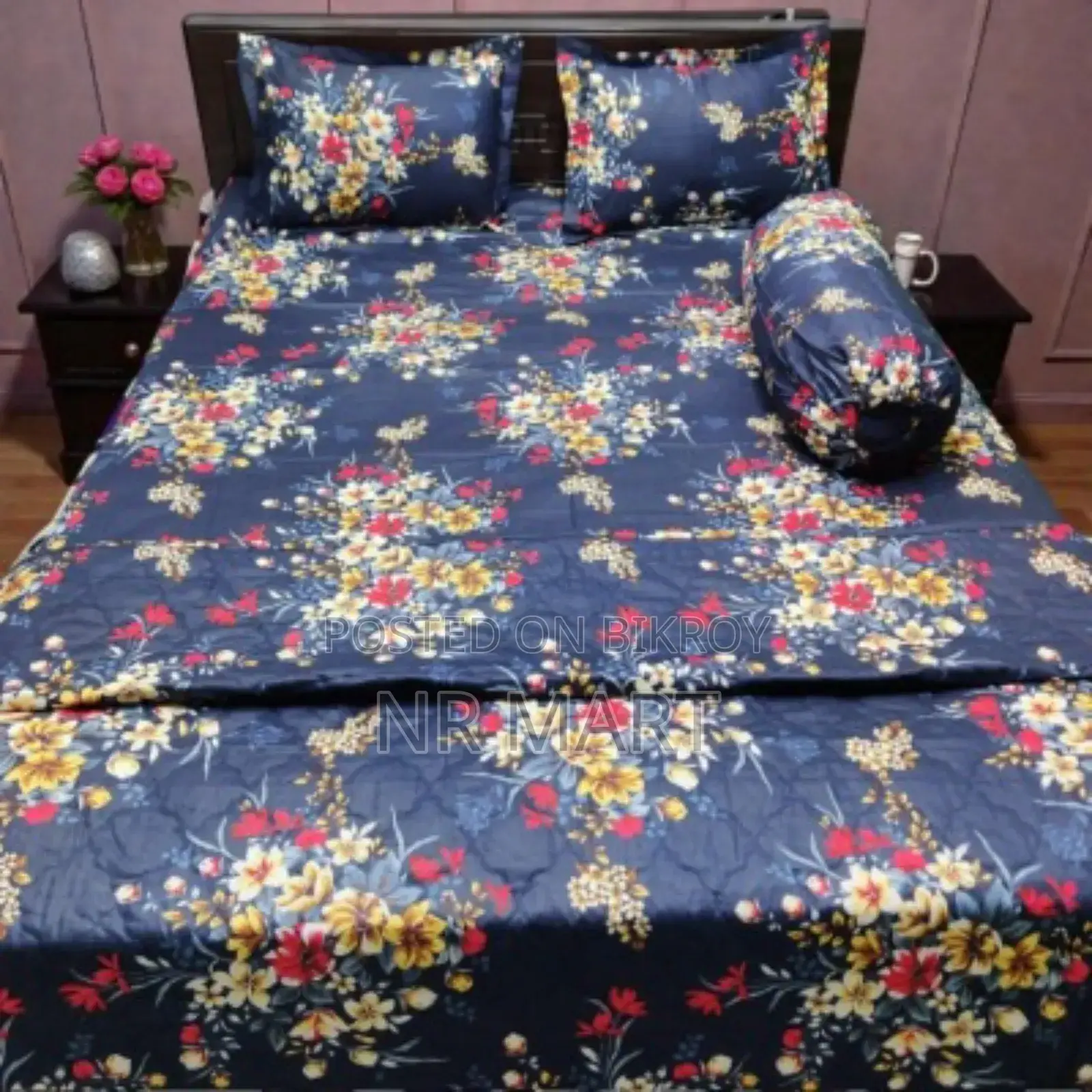 Luxury 5-Piece Cotton AC Kantha Combo Set