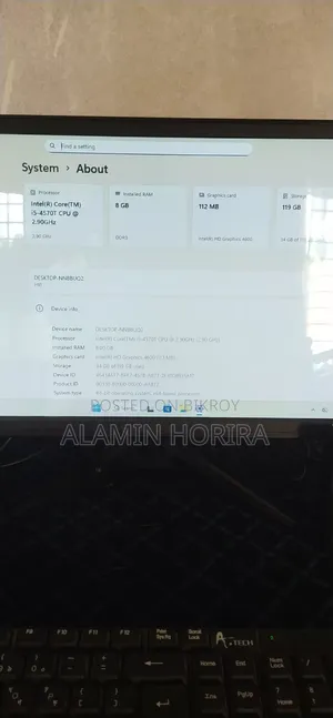 Desktop Computer 8GB Intel Core i5 SSD 128GB