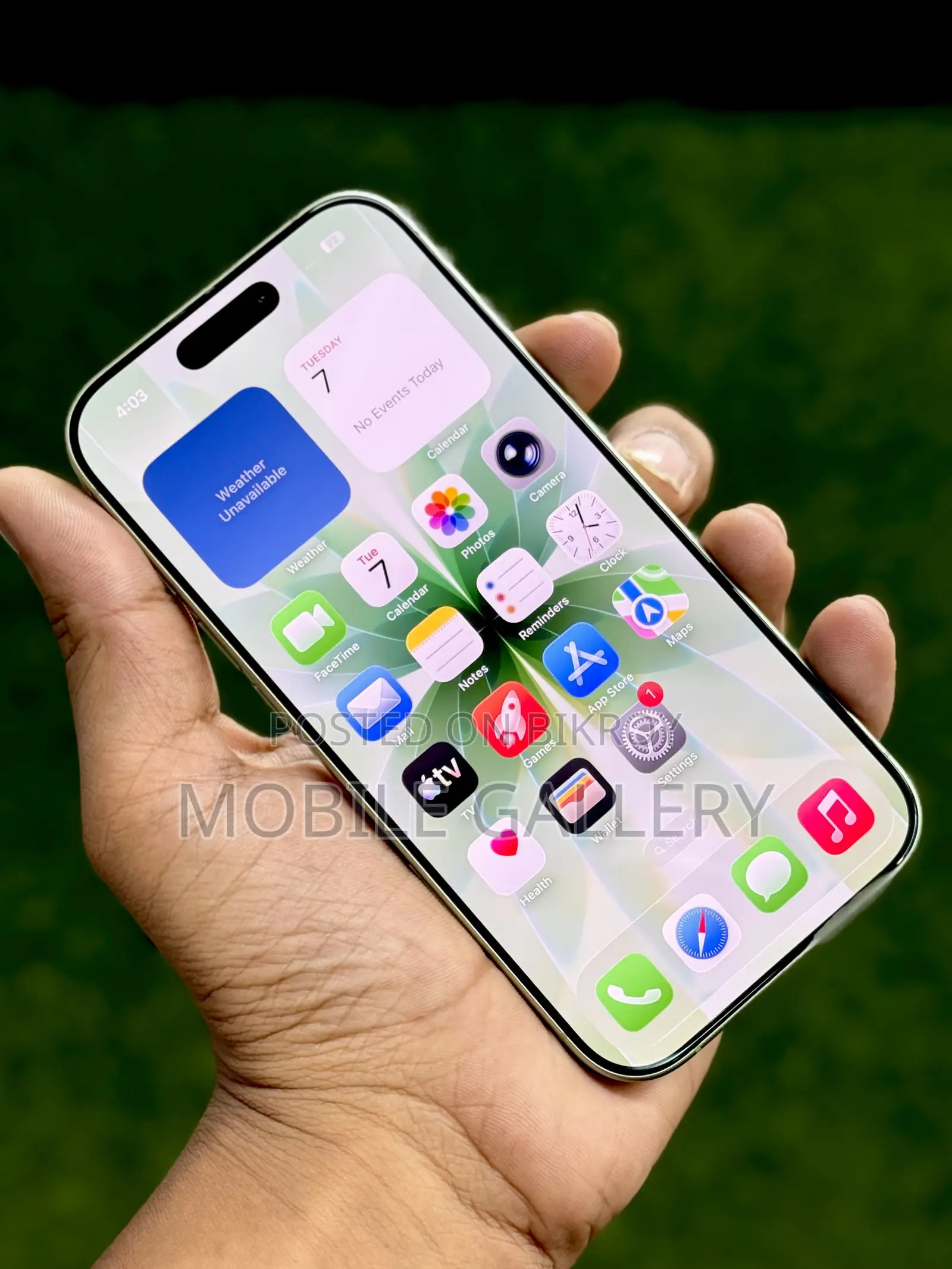 অ্যাপল আইফোন ১৭ ২৫৬ জিবি সবুজ