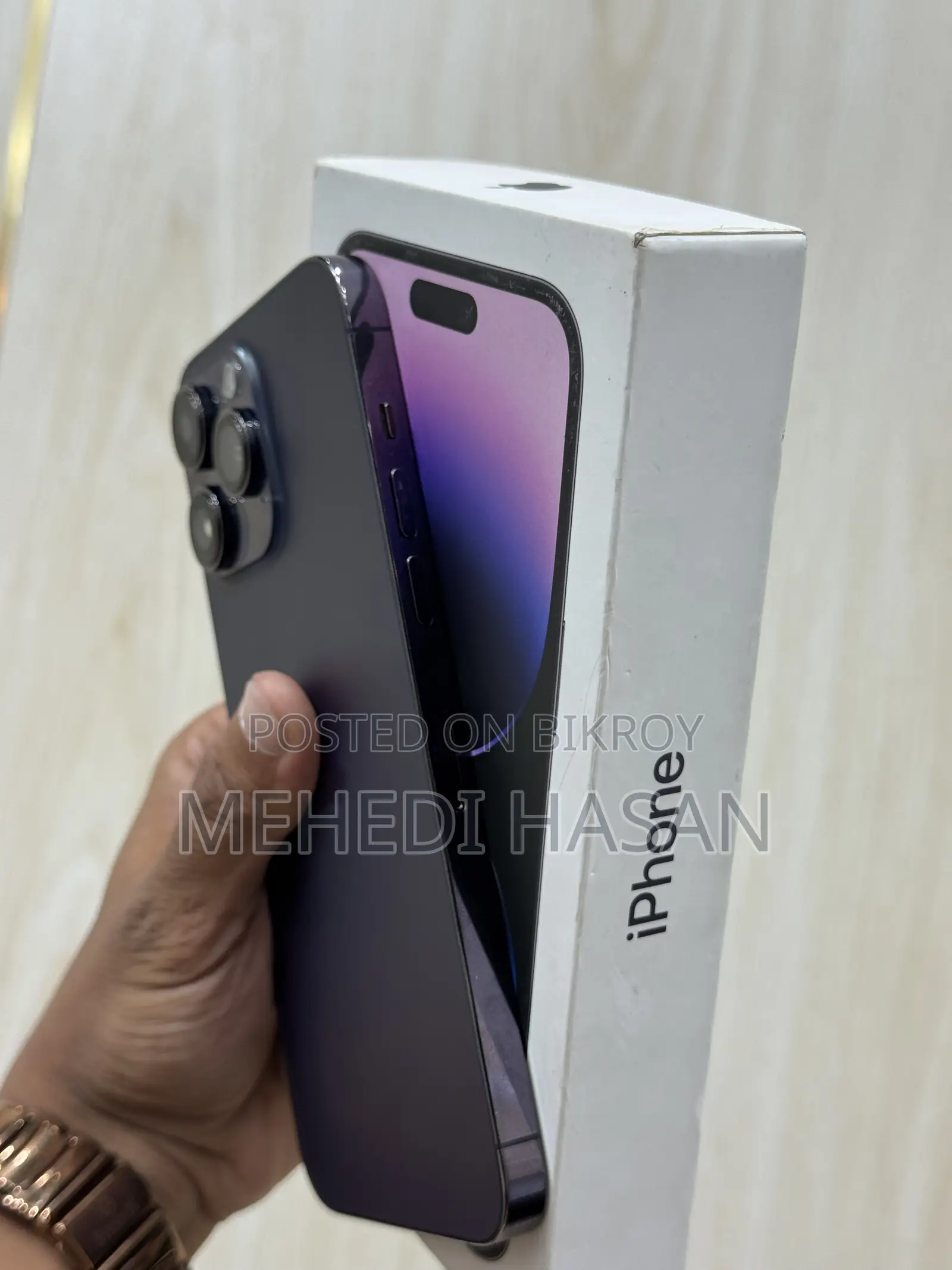 অ্যাপল আইফোন ১৪ প্রো ম্যাক্স ২৫৬ জিবি পার্পল