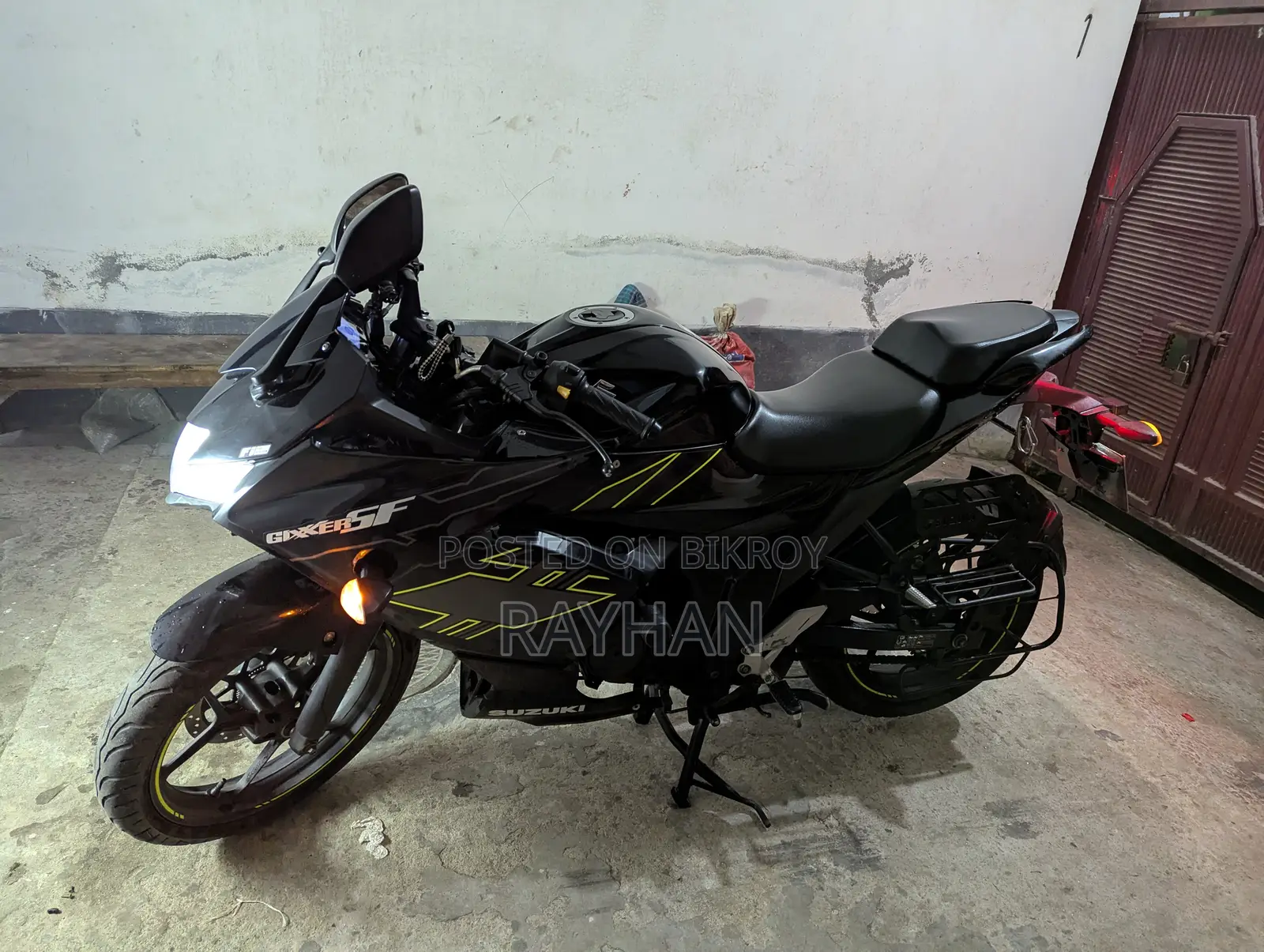Suzuki Gixxer SF FI 2025 Black