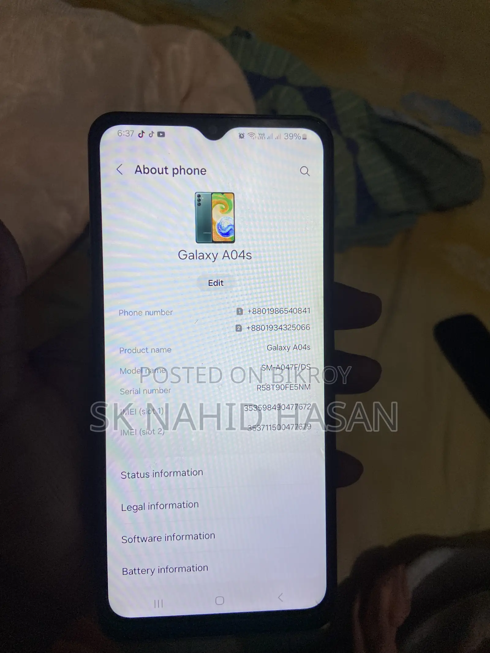 Samsung Galaxy A04s 64 GB