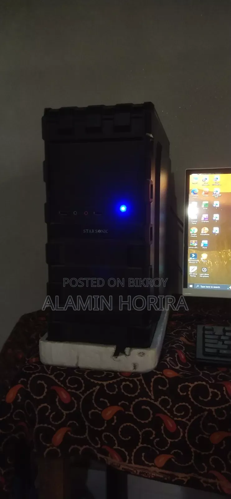 ডেস্কটপ কম্পিউটার ১৬জিবি ইন্টেল কোর আই৫ এইচডিডি+এসএসডি ৫০০জিবি
