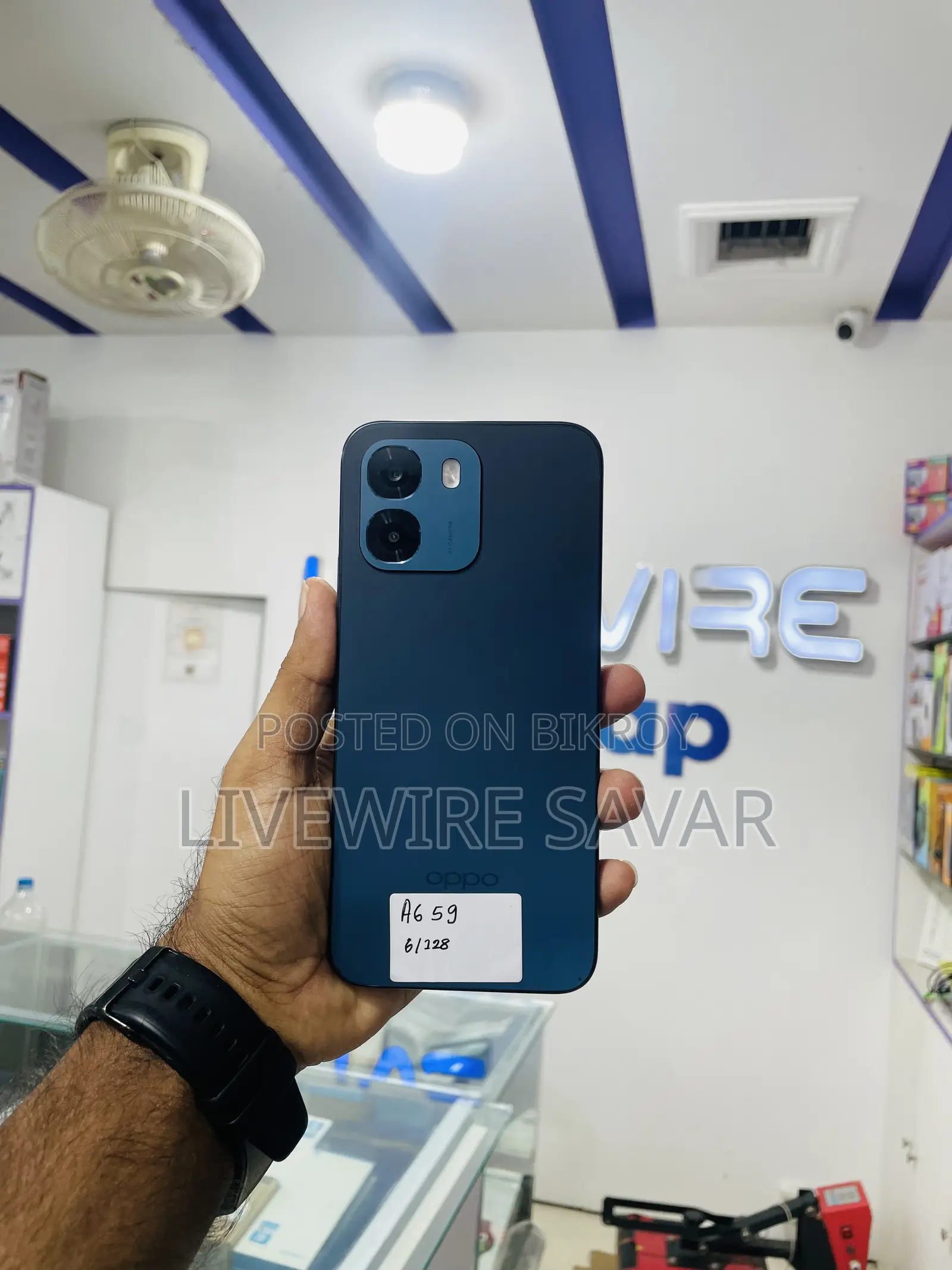 Oppo A6 128 GB Black