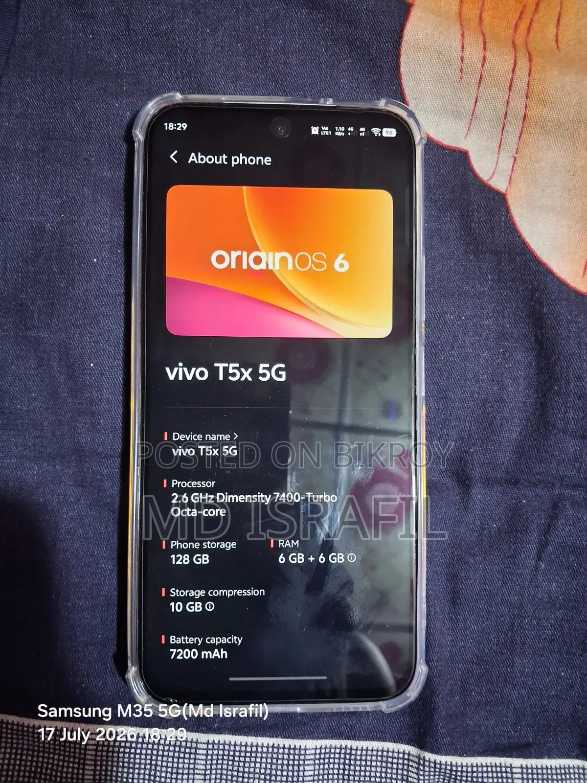 Vivo Y31d 128 GB White