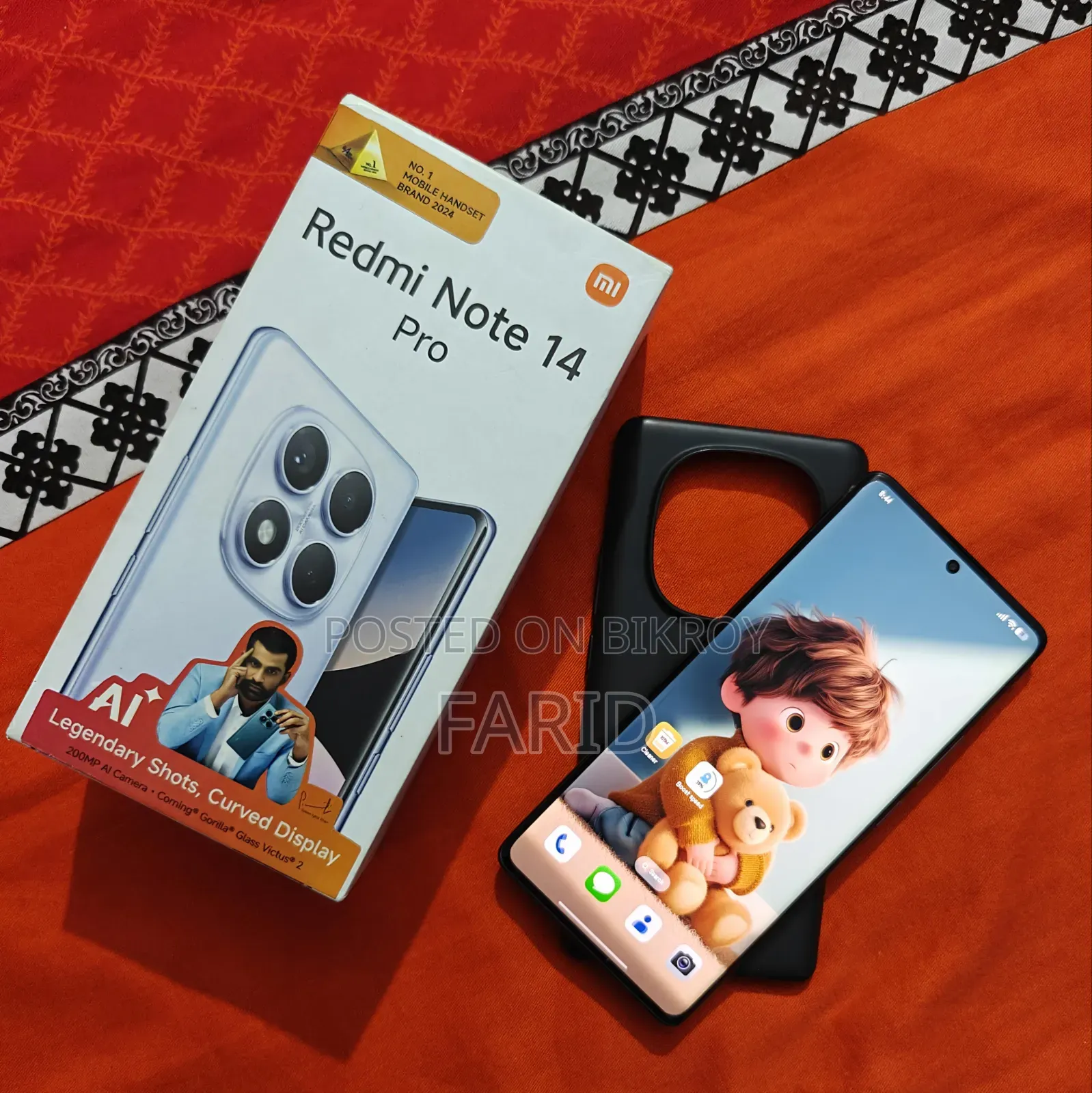 Xiaomi Redmi Note 14 Pro 256 GB Black