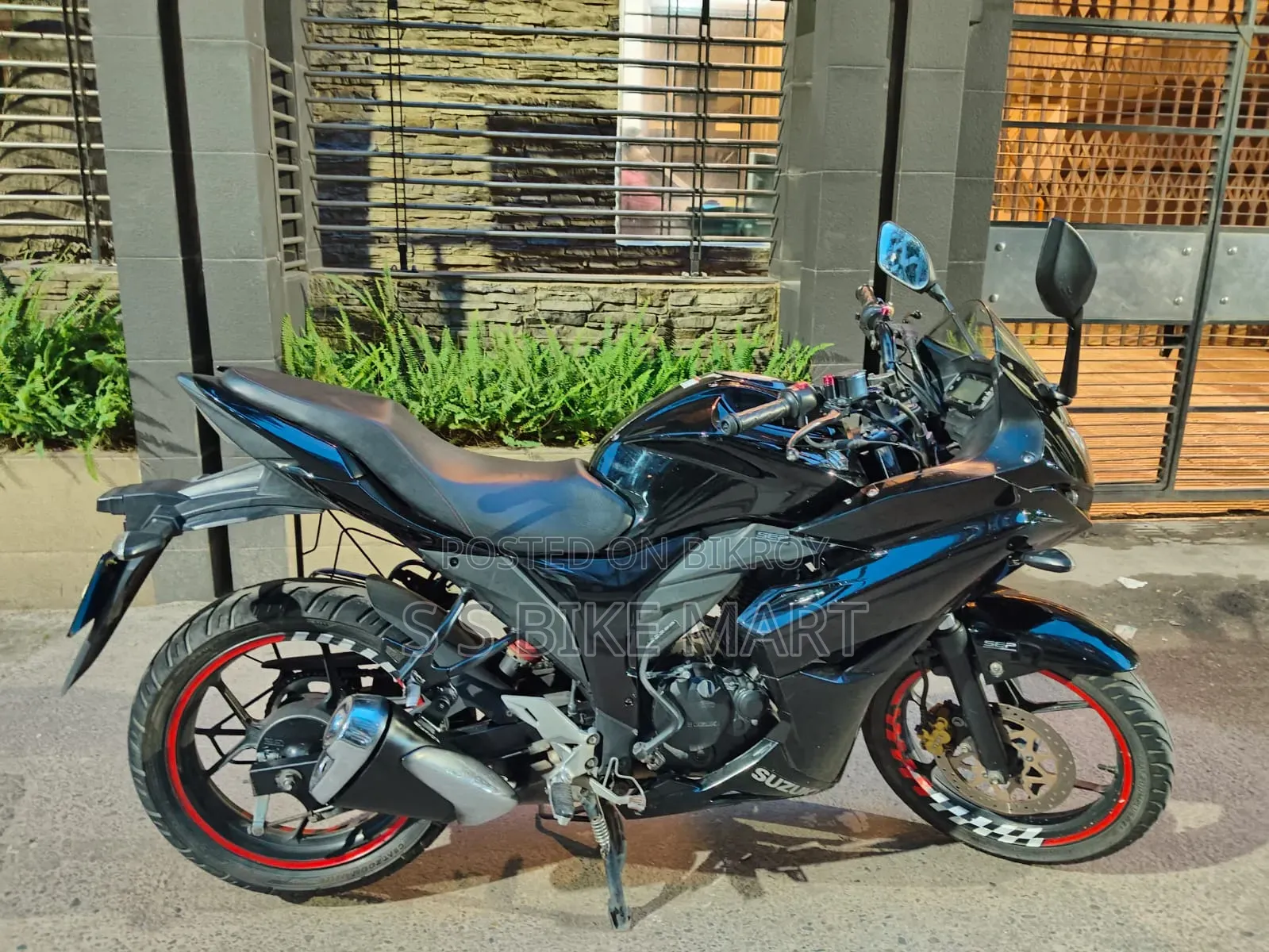 Suzuki Gixxer Monotone 2022 Black