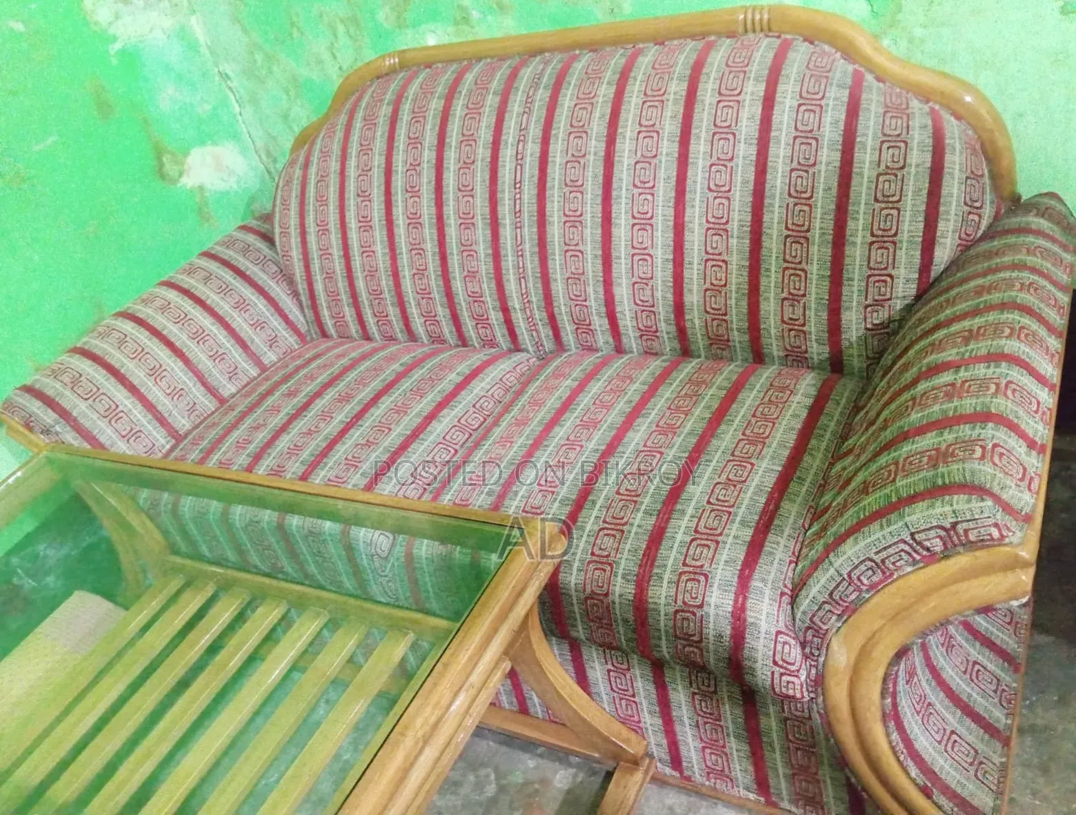 Teak Wood Sofa Set