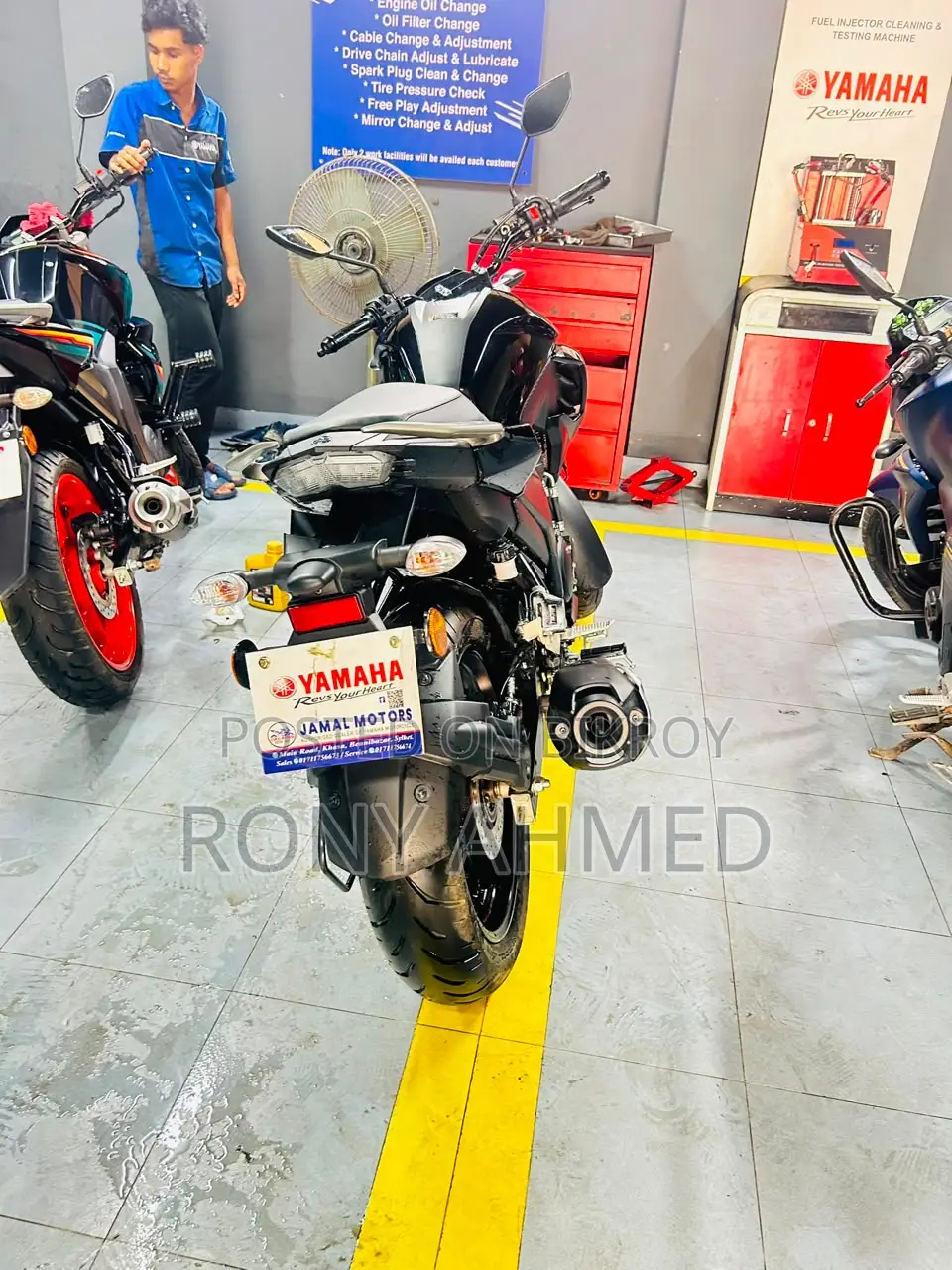 New Yamaha FZ 2025 Black