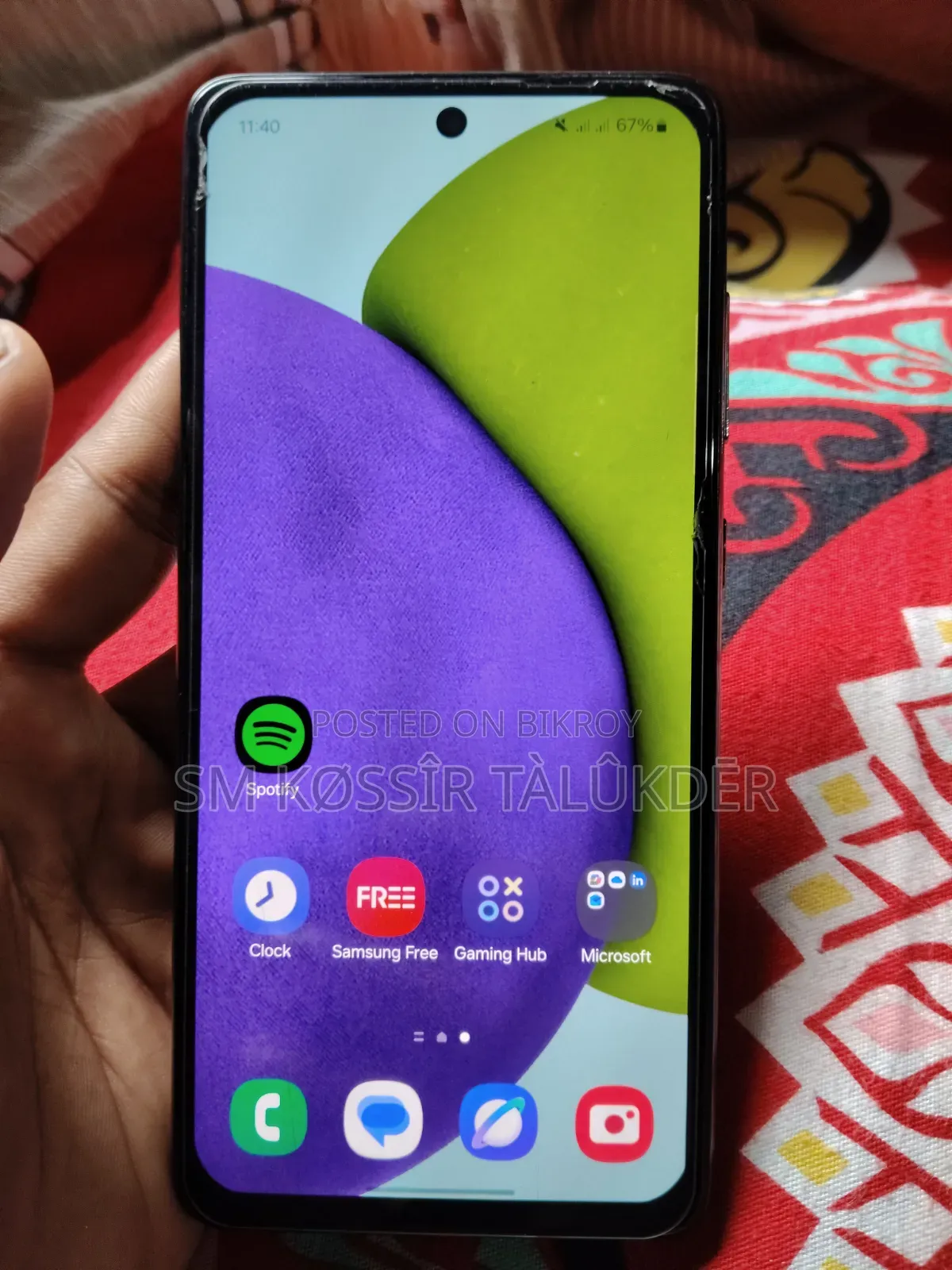 Samsung Galaxy A52 128 GB Black