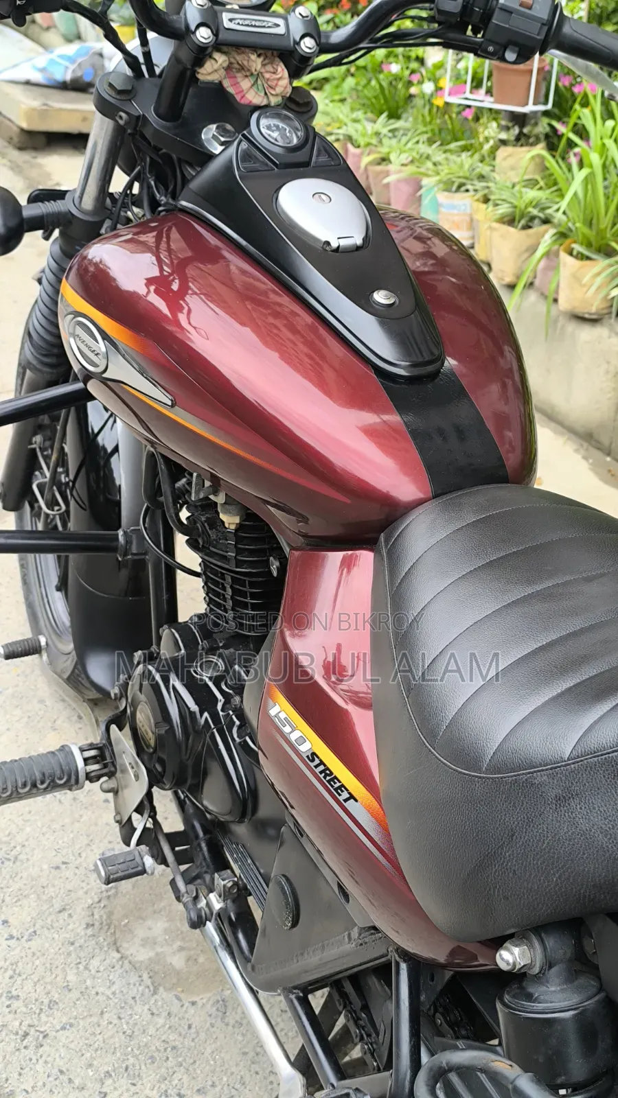 Bajaj Avenger 150 Street 2018 Red