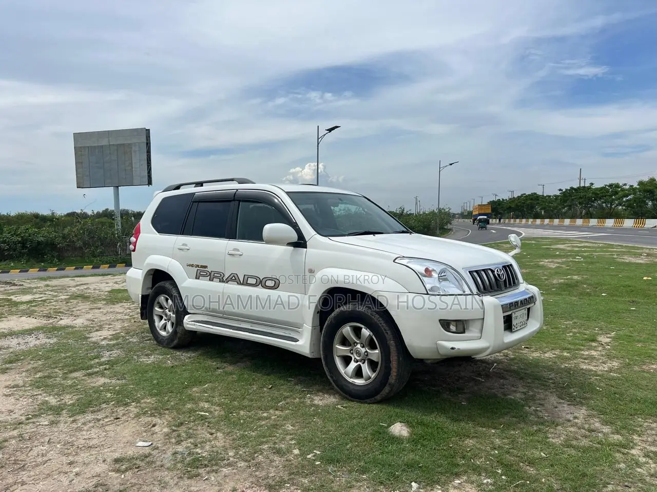 Toyota Land Cruiser Prado 2007 White