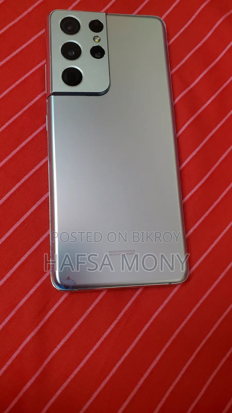 Samsung Galaxy S21 Ultra 5G 256 GB Silver