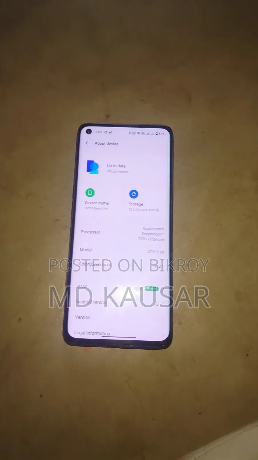 Oppo Reno 4 Pro 128 GB Black
