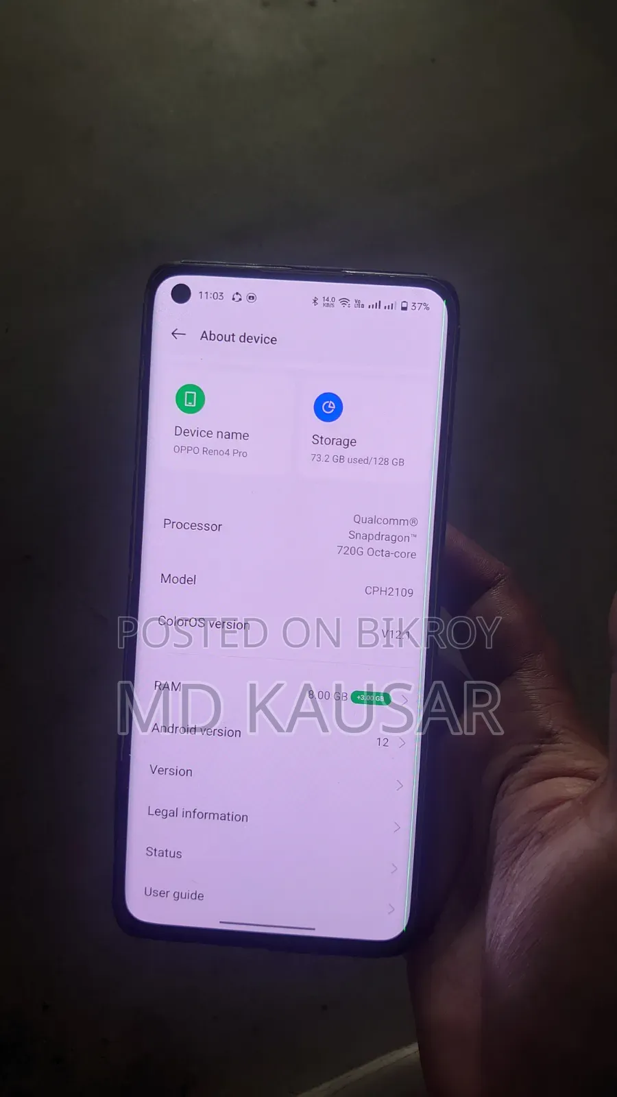 Oppo Reno 4 Pro 128 GB Black