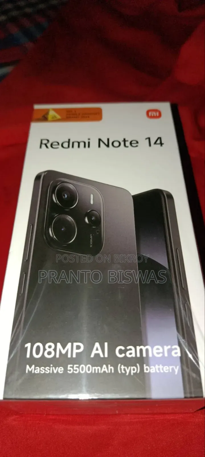 Xiaomi Redmi Note 14 4G 128 GB Green