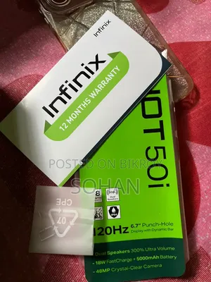 Infinix Hot 50i 128 GB Black