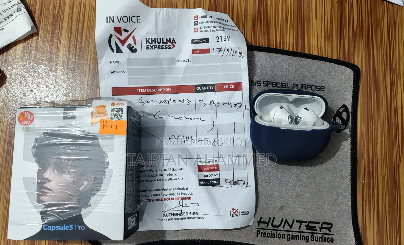 Soundpeats Capsule 3 Pro Earbuds