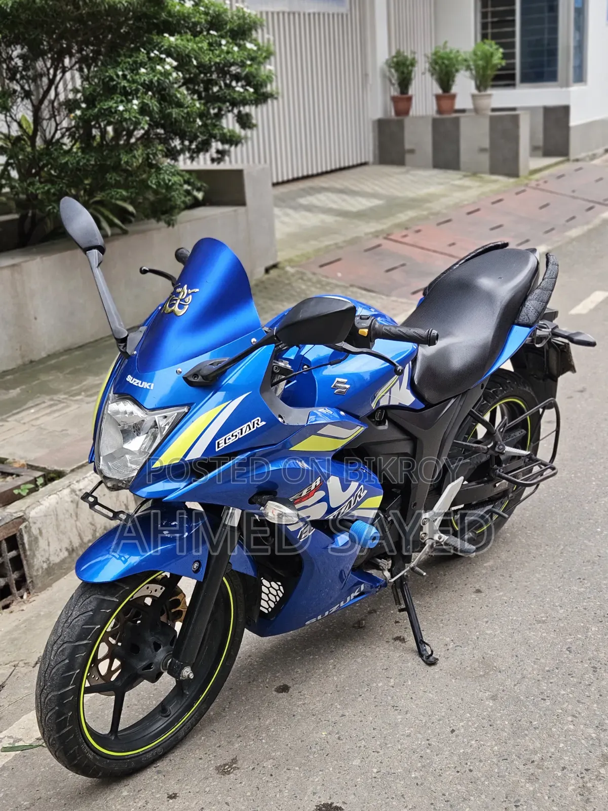 Suzuki Gixxer Monotone 2019 Blue