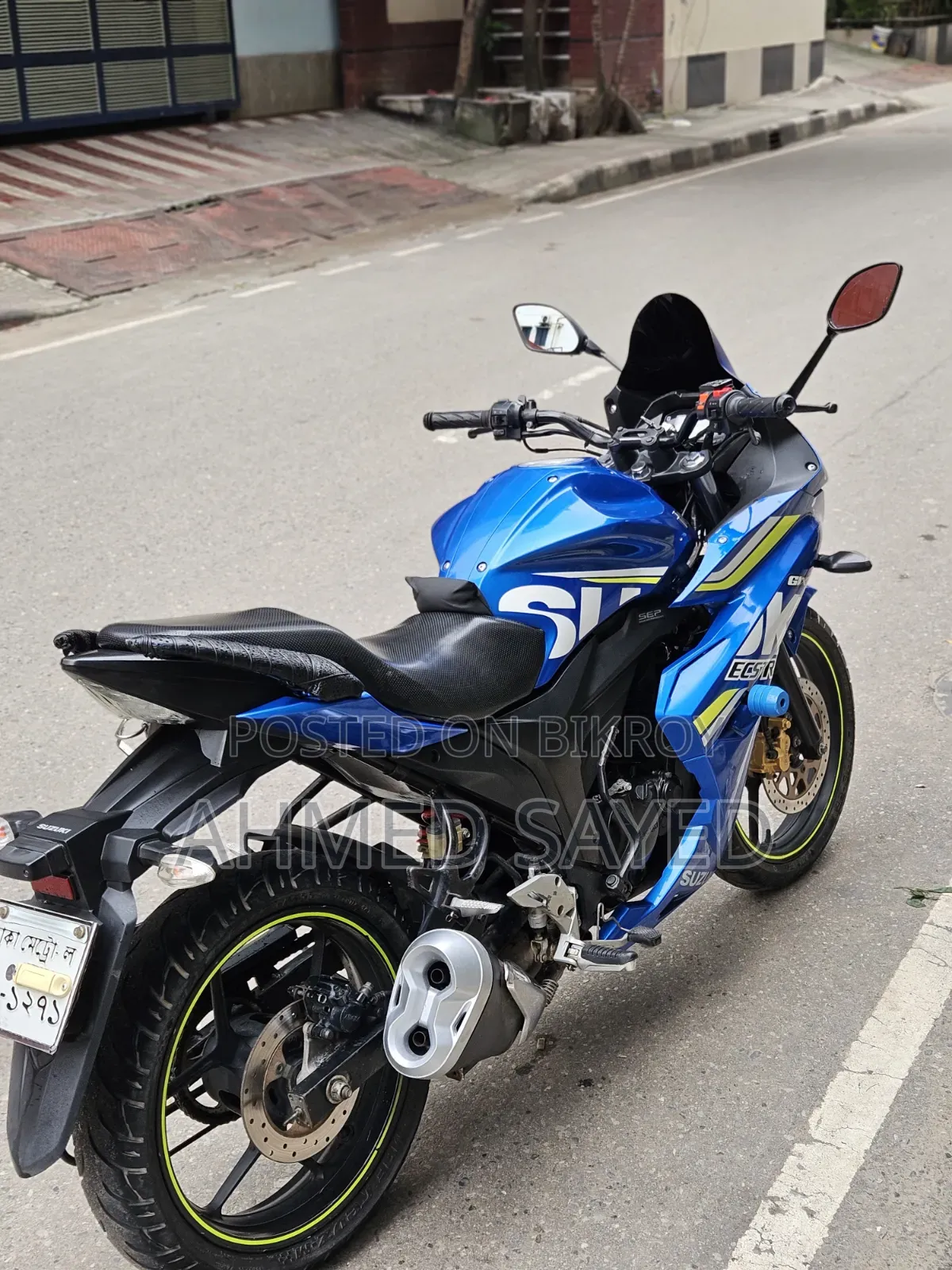 Suzuki Gixxer Monotone 2019 Blue