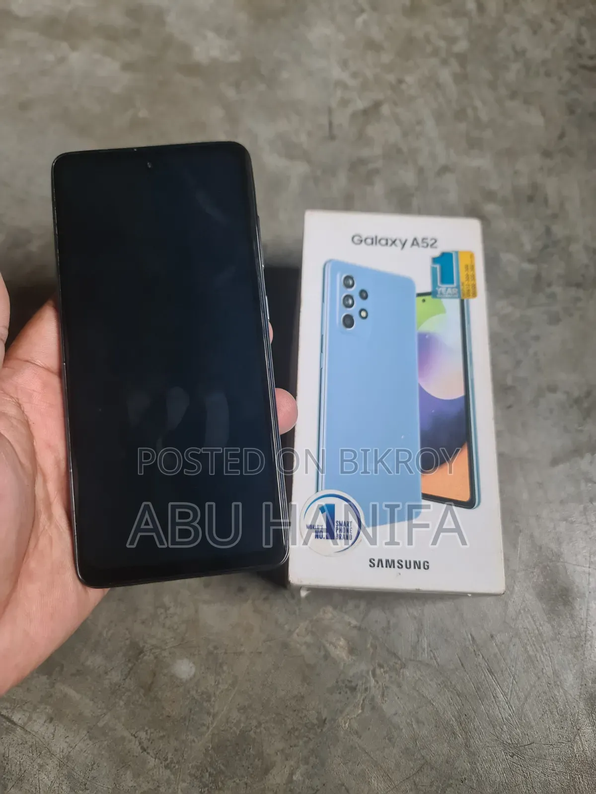 Samsung Galaxy A52 128 GB Black