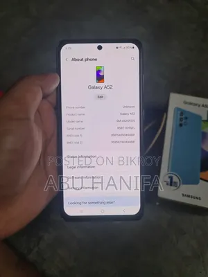 Samsung Galaxy A52 128 GB Black
