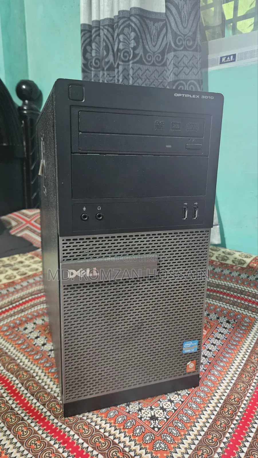 Desktop Computer Dell OptiPlex 3010 4GB Intel Core i3 SSD 256GB