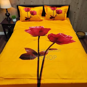 Soft Panel Cotton Bed Sheet Set
