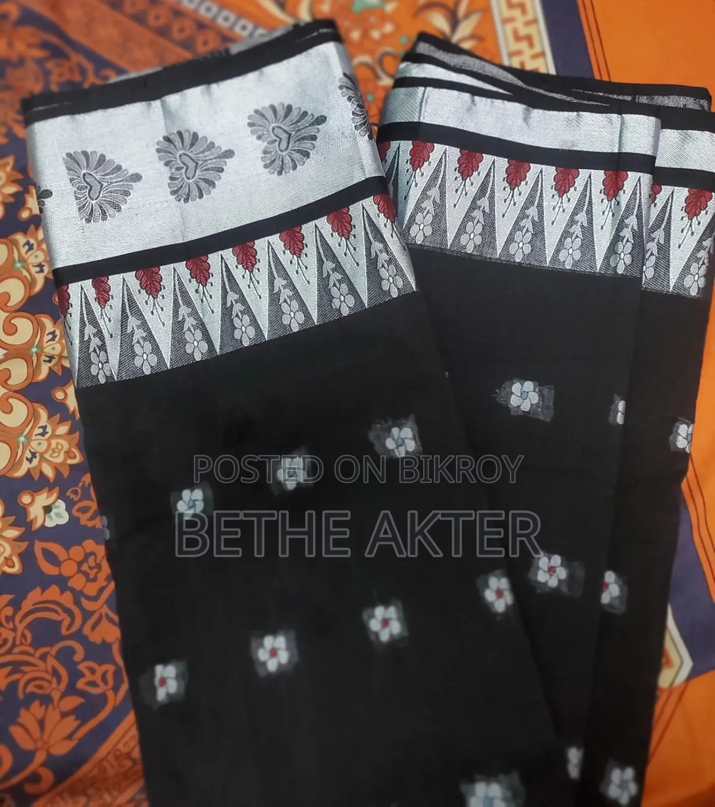 Tangail Authentic Handloom Saree Four Pieces