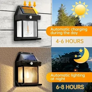 Solar Wall Lamp – Motion Sensor LED Light