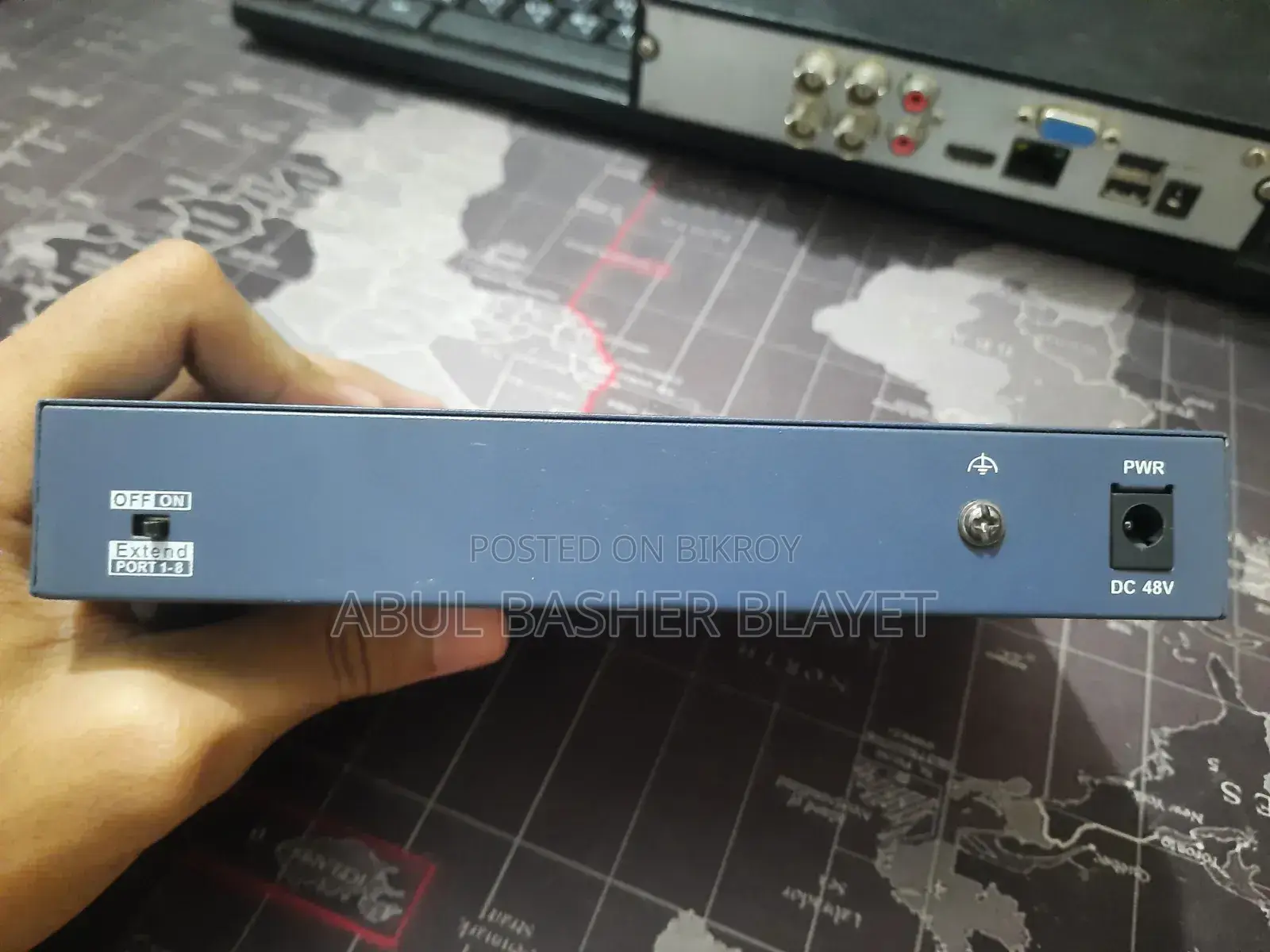 Hikvision DS-3E0109P-E/M (B) 8 Port Fast Ethernet POE Switch