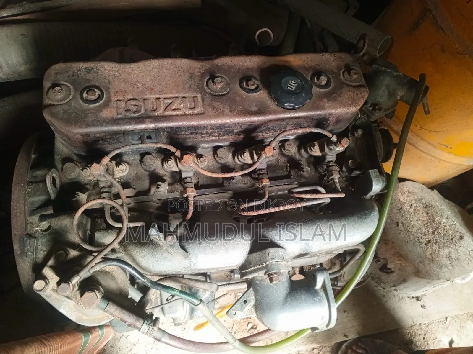 Isuzu 4- সিলিন্ডার ইঞ্জিন বিক্রি করা হবে