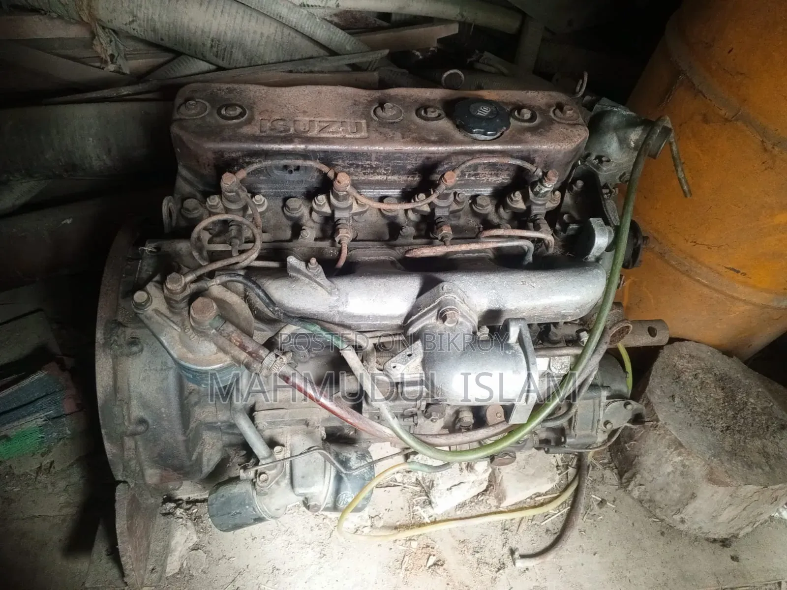 Isuzu 4- সিলিন্ডার ইঞ্জিন বিক্রি করা হবে