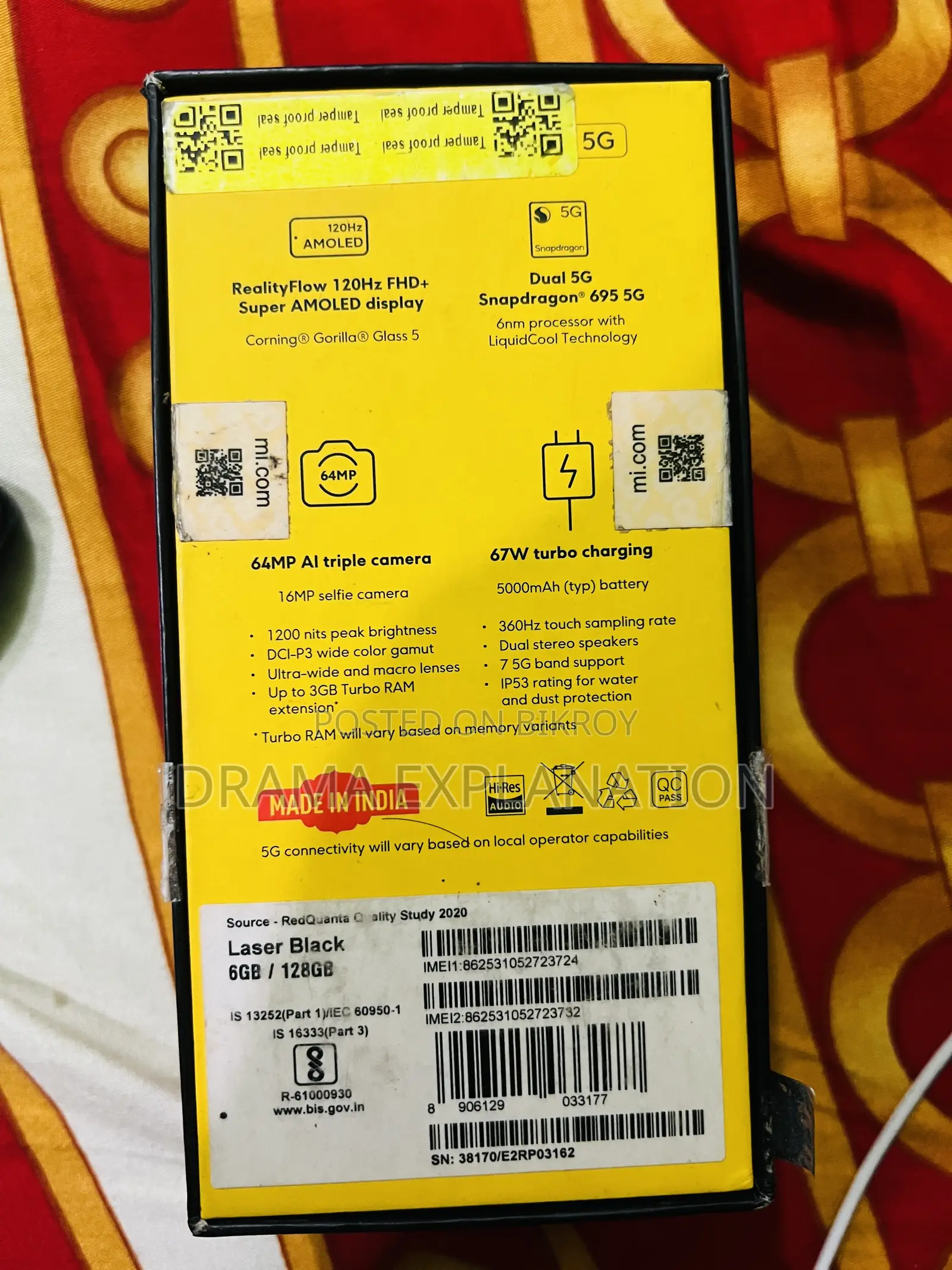 Xiaomi Poco X4 Pro 5G 128 GB Black