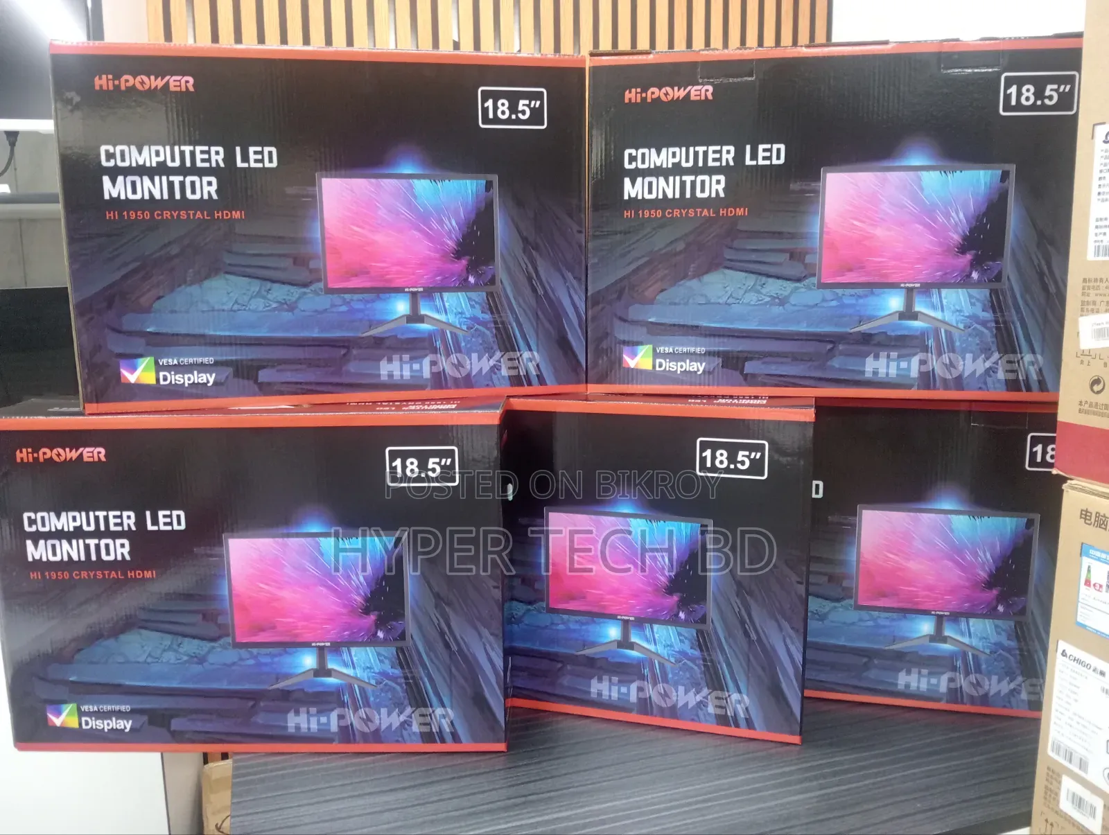 Hi Power Computer LED Monitor 18.5 Inch