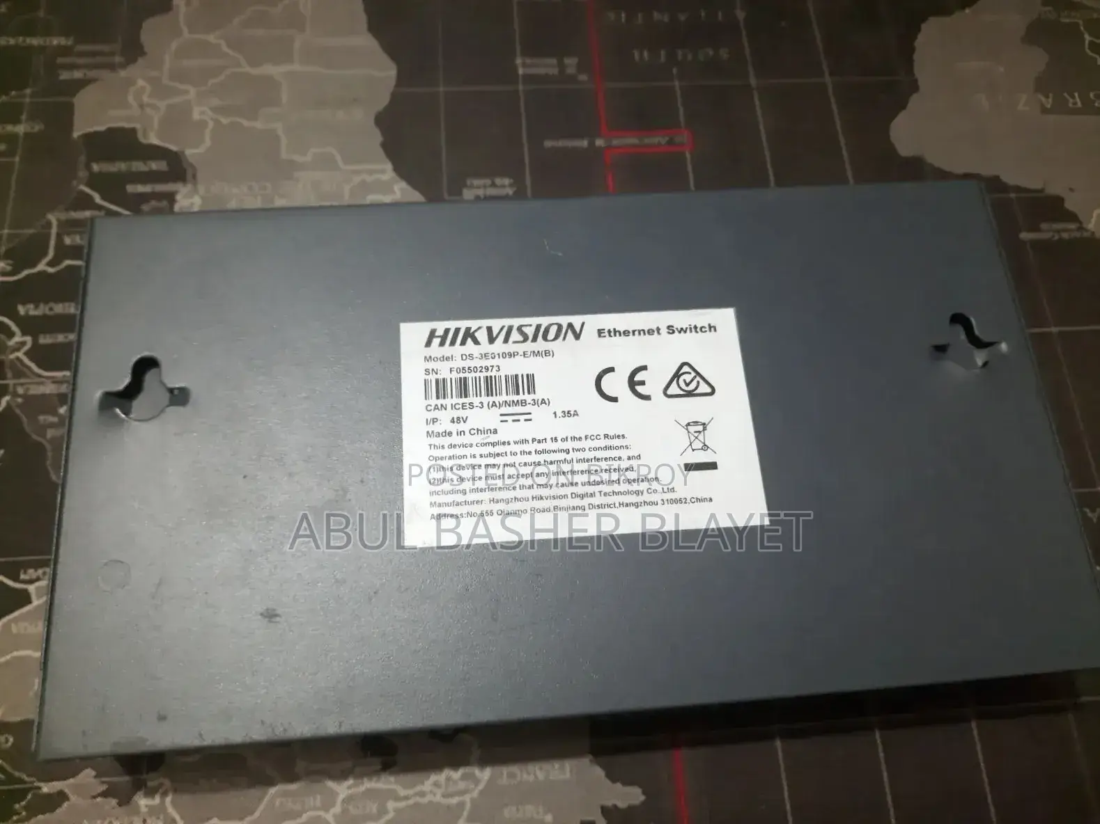 Hikvision DS-3E0109P-E/M (B) 8 Port Fast Ethernet POE Switch