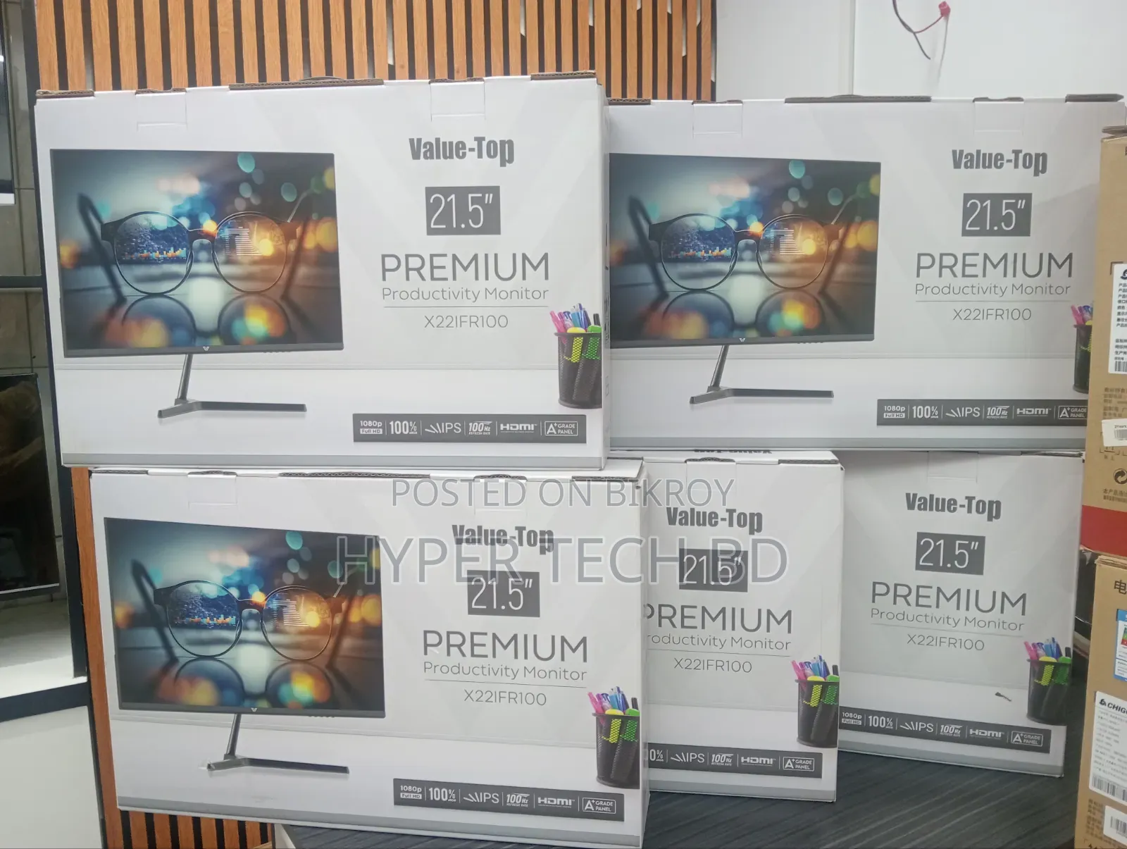 Value-Top X22IFR100 21.5" 100Hz FHD IPS Monitor