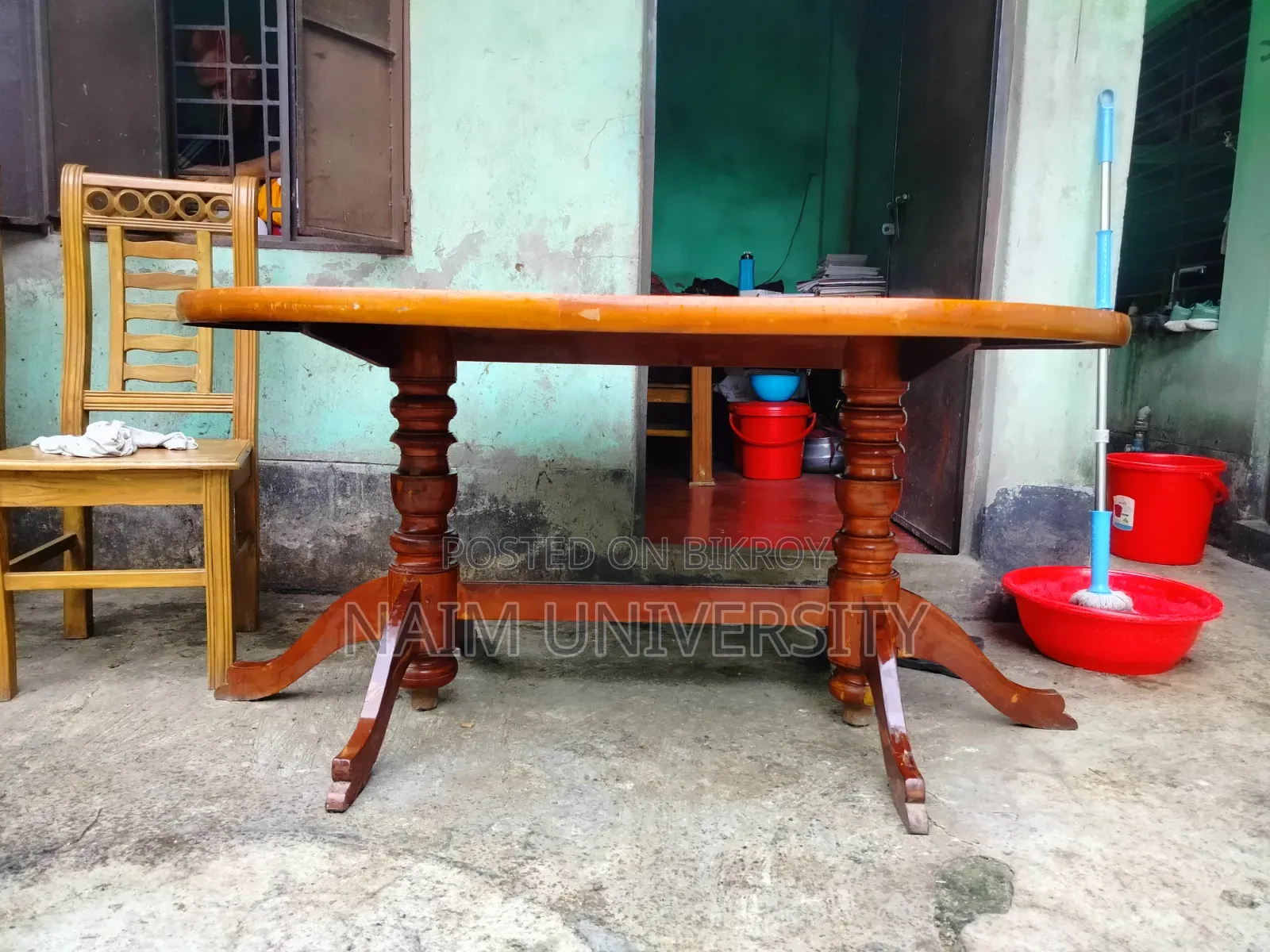 মজবুত কাঁঠাল কাঠের ডাইনিং টেবিল বিক্রি হবে