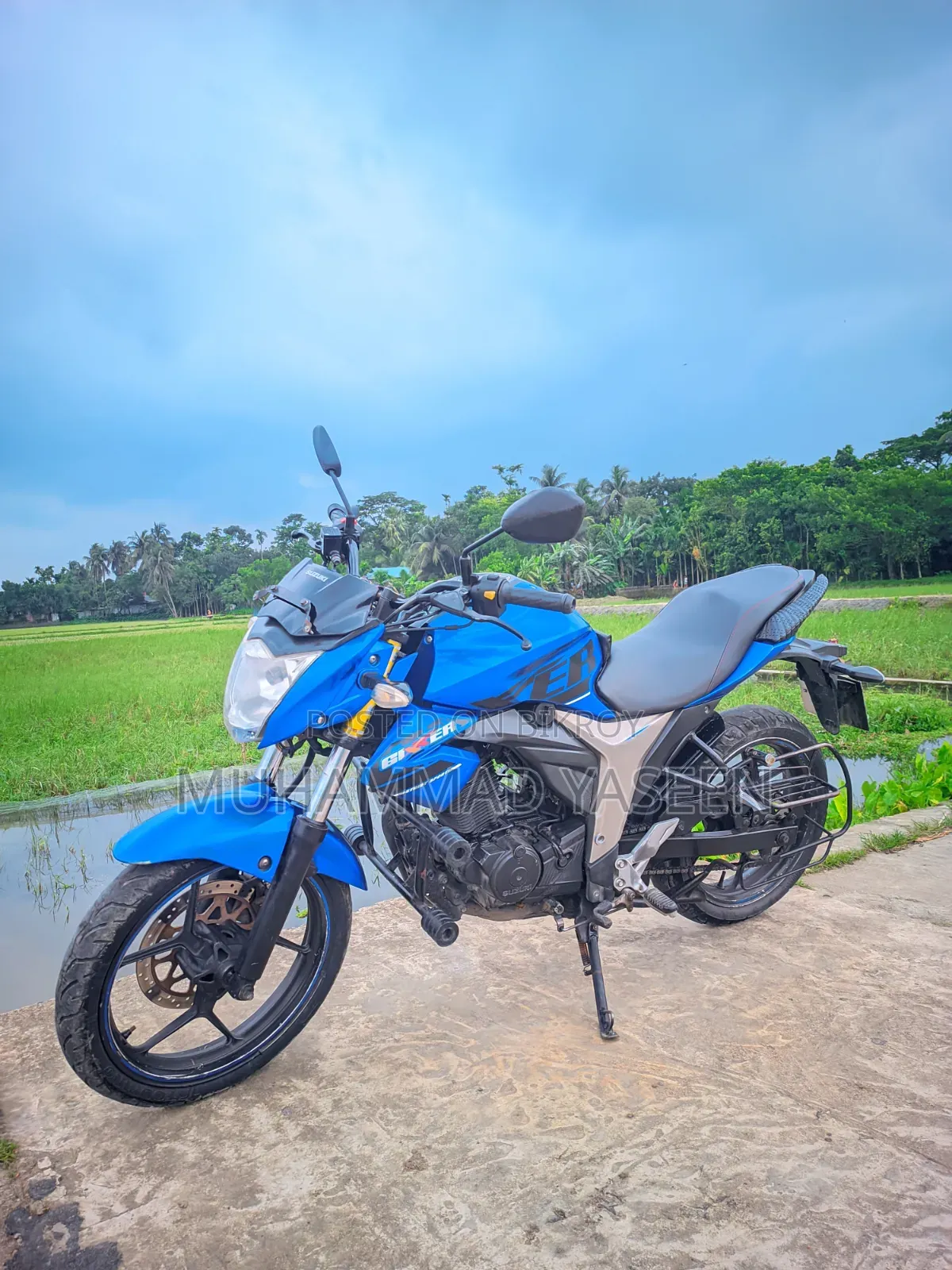 Suzuki Gixxer Monotone 2022 Blue